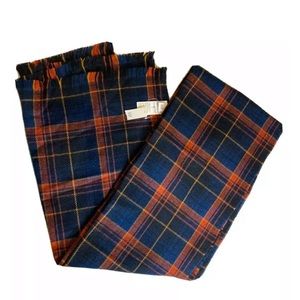 Gap Unisex Checkered/Argyle Blue And Red/Blue Scarf/Stripes/Bufanda